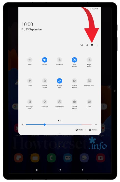 Cómo restablecer Samsung Galaxy Tab A7 10.4 (2022)